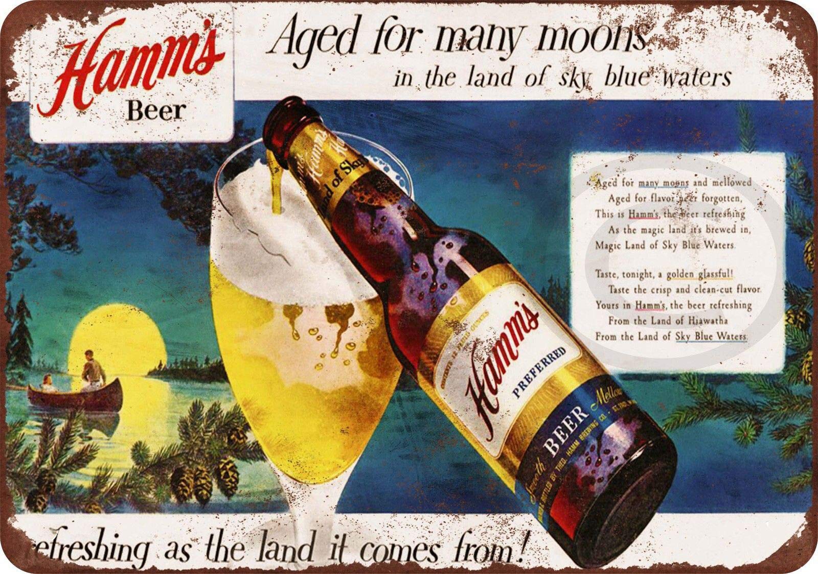 Wine X Beer - HomDeo Tin Sign 8