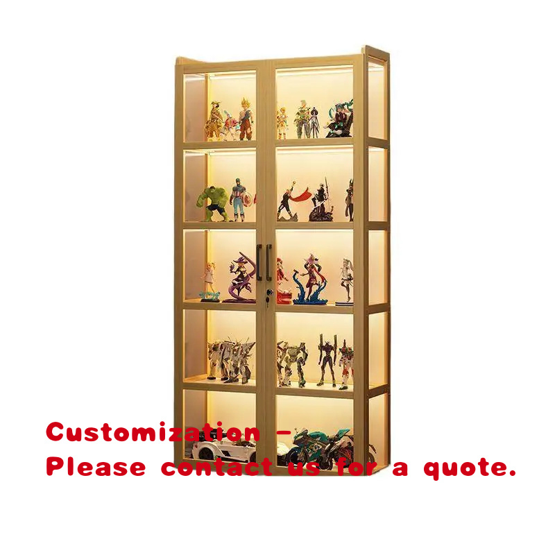 Wine Beer Supermarket - custom.Handmade Acrylic Door Cabinet with LED