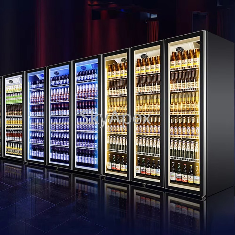 Wine Beer Supermarket - Rebirth Hot Selling Transparent Glass Standing