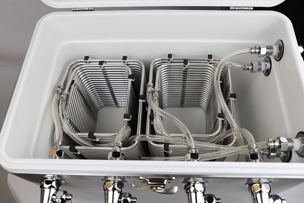 Wine X Beer - Portable Stainless Steel Cooler Box, Outdoor
