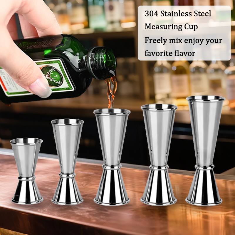 Spirit Measure Jigger - Measuring Cup 30/40/50/60ml 304 Stainless Steel