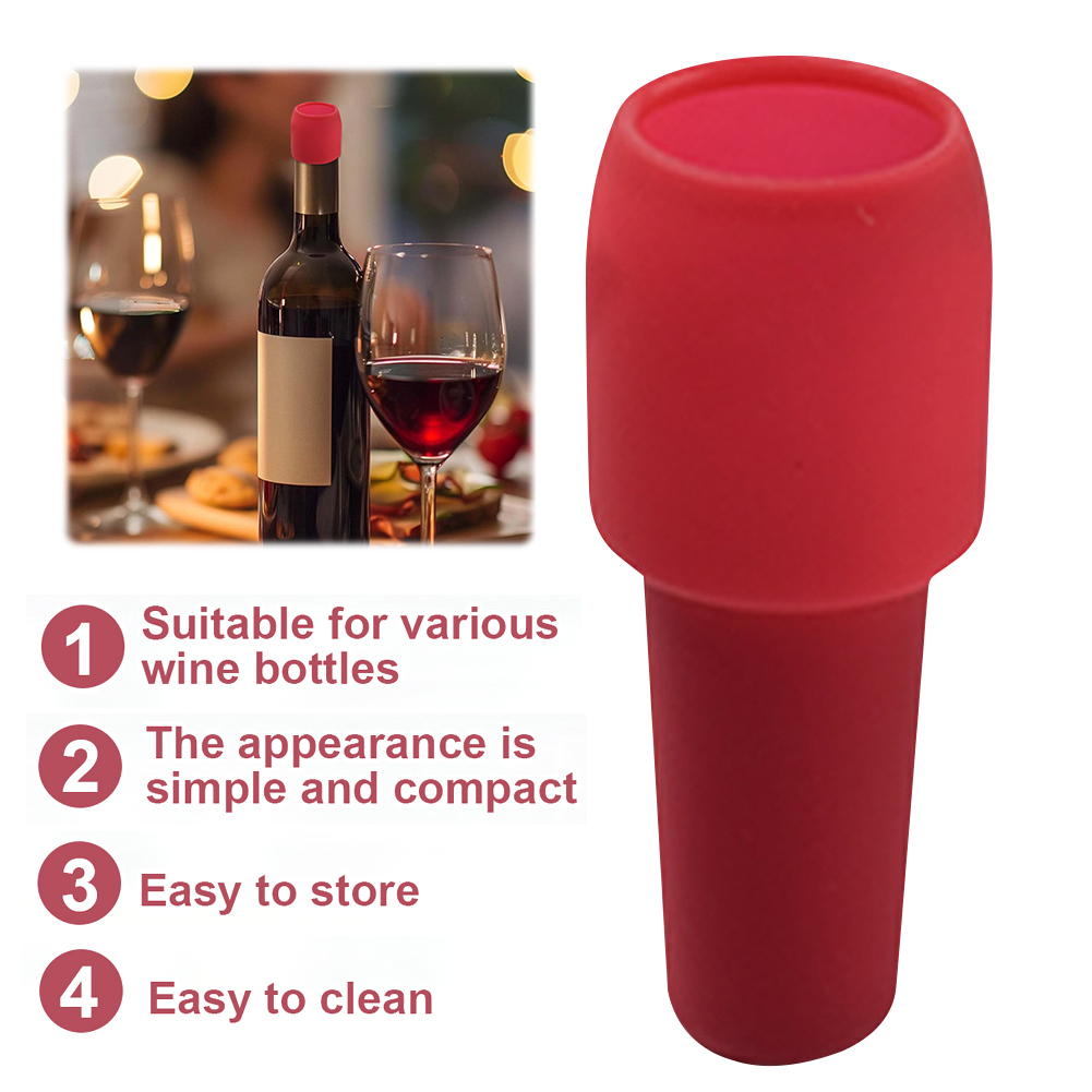 Wine X Beer - Silicone Wine Stoppers for Wine Bottles