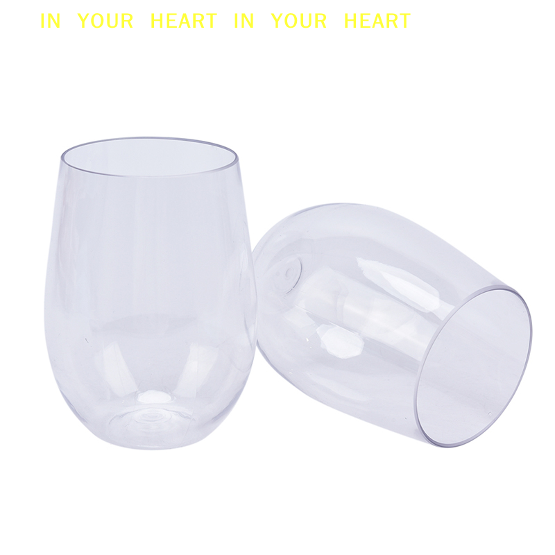 Wine X Beer - 【X】4 Pcs Unbreakable Wine Glasses Shatterproof