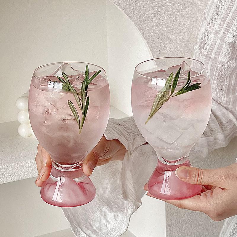 Wine Beer Foot - Creative Big Belly Wine Glass Colored