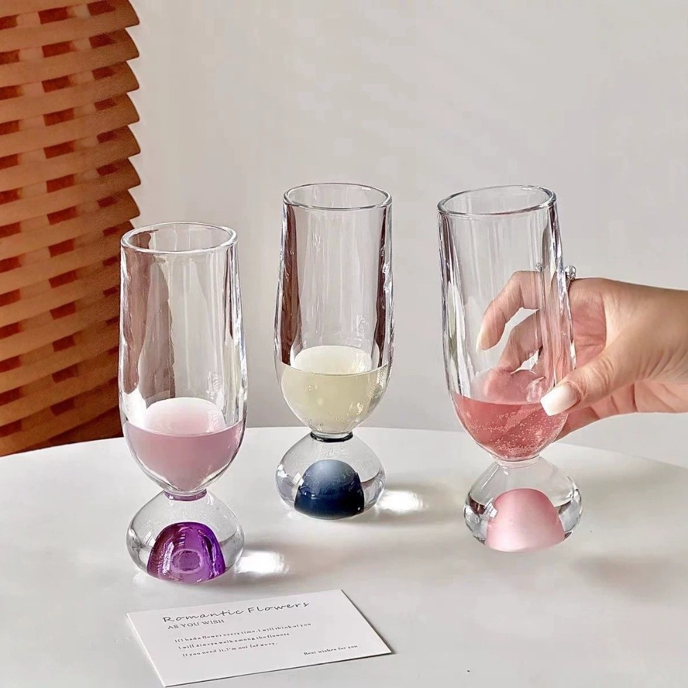 Creative Round Bottom Glass St - Wine Beer Tasting review and price