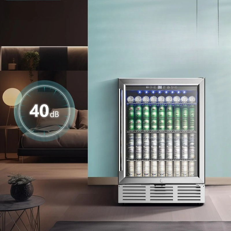 Beverage Refrigerator 24Inch 1 - Wine And Beer Undercounter Fridge review and price