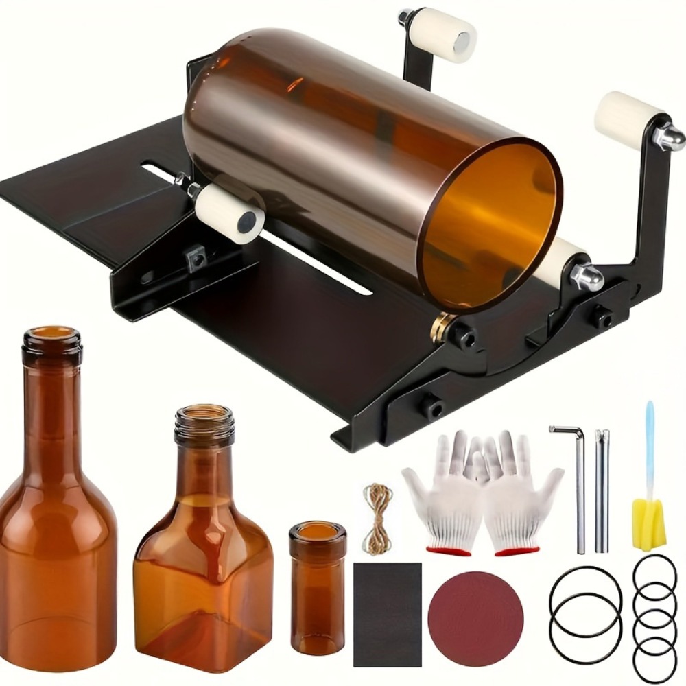 19pcs Glass Bottle Cutter Tool - Wine Beer Combination review and price