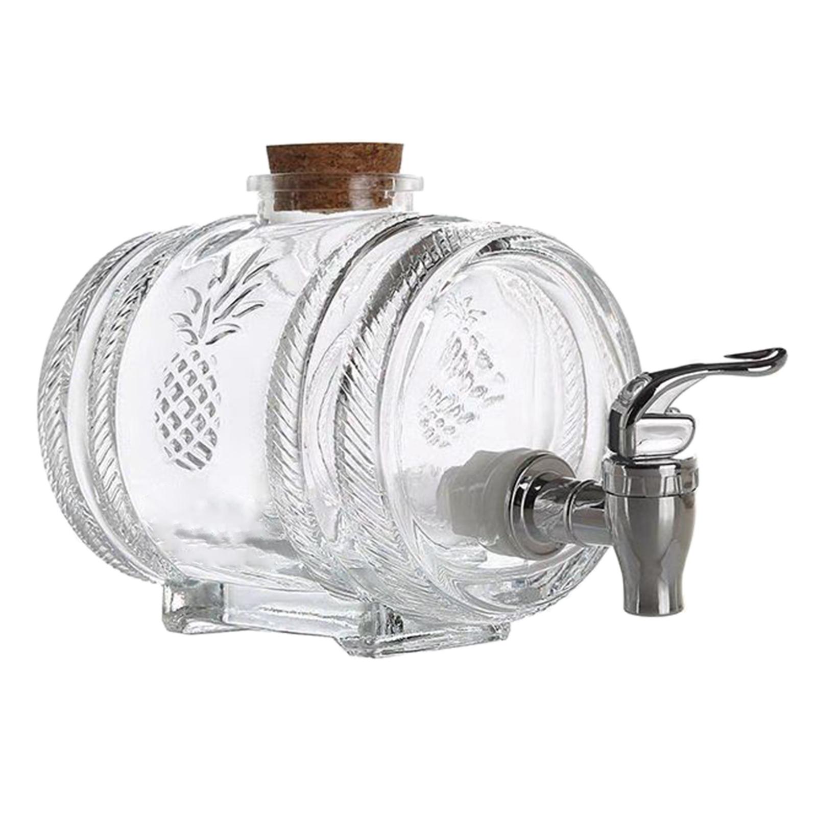 Premium Glass Barrel Dispenser - Wine Beer Spirits review and price