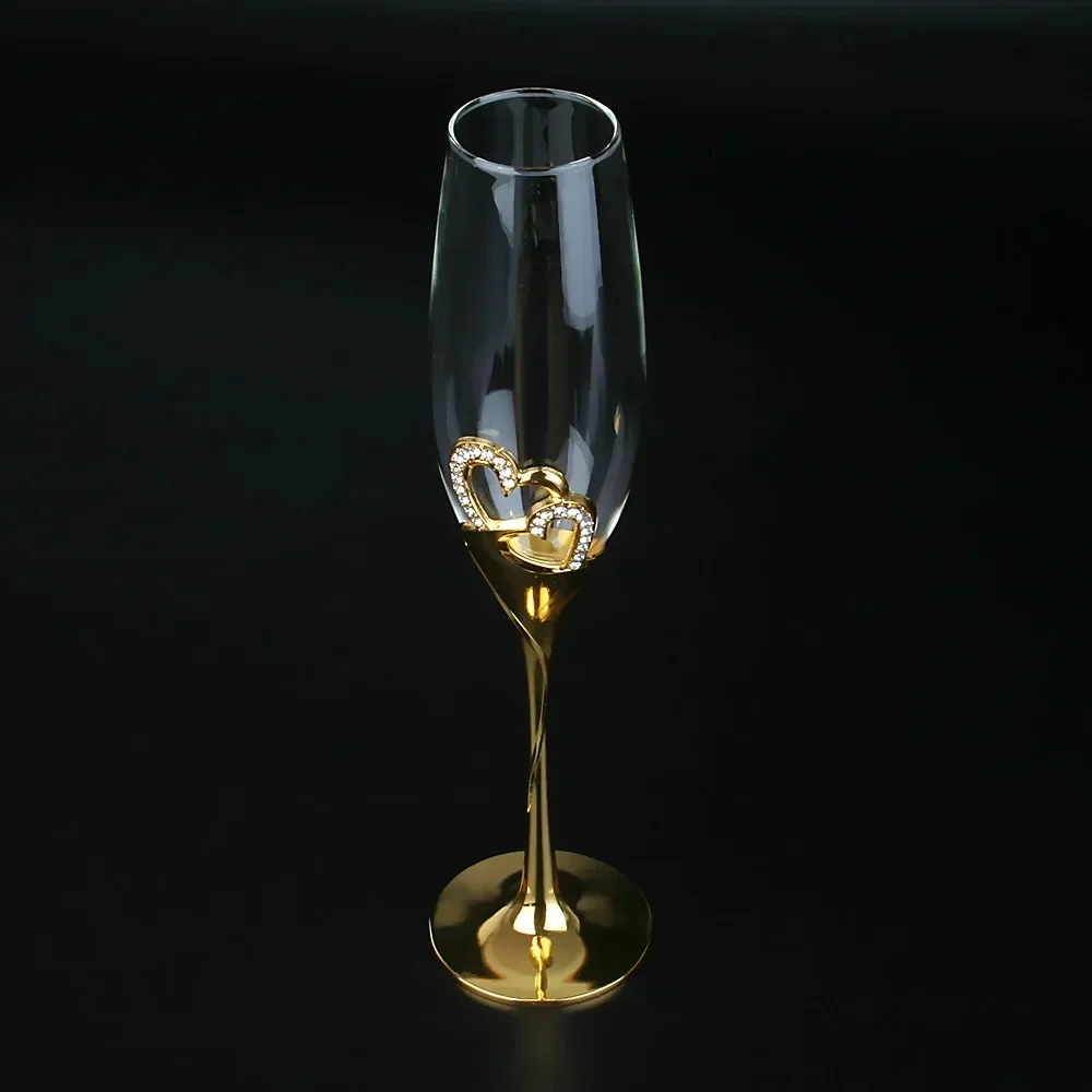 Elegant Heart & Tulink Shape C - Champagne Flute Pair review and price