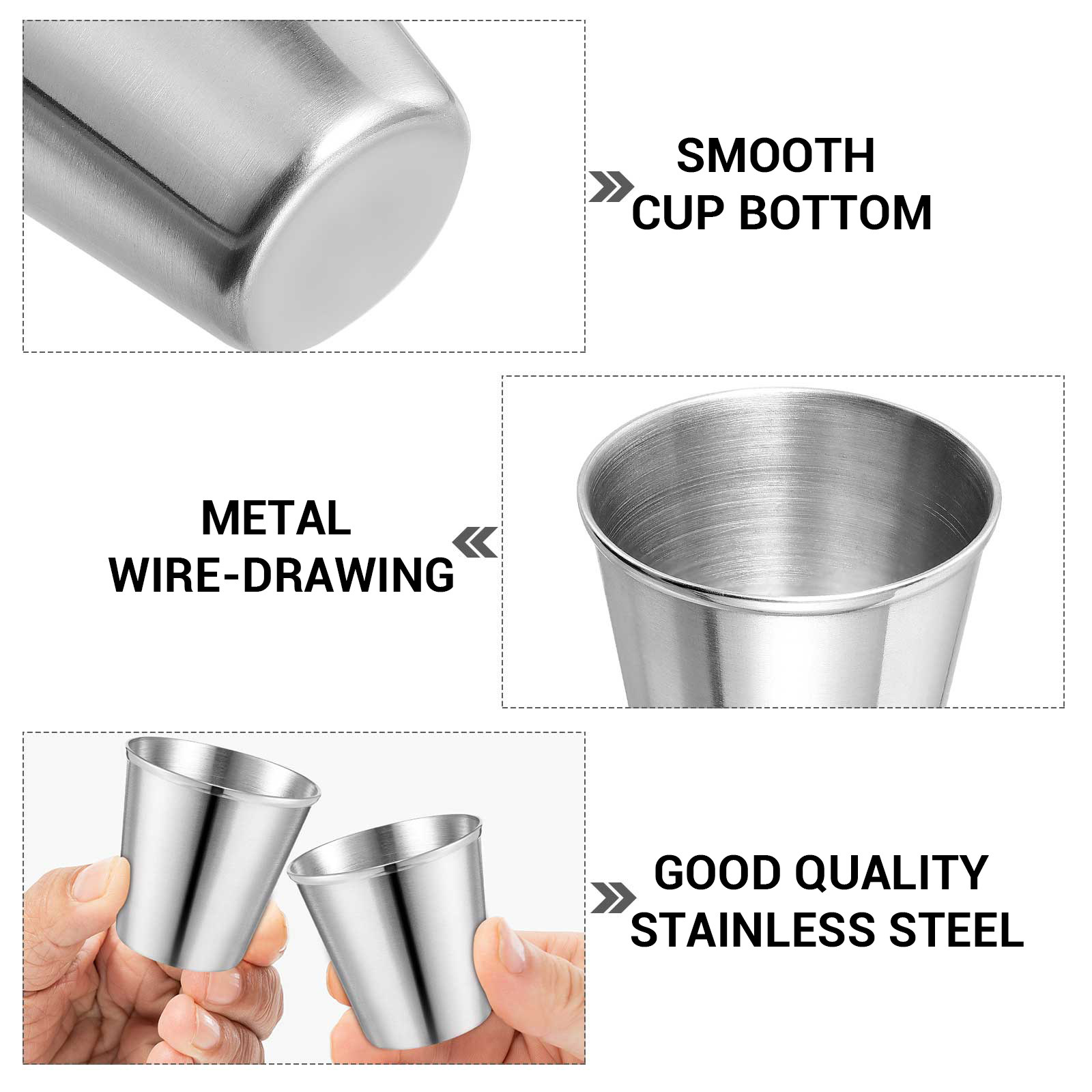 12Pcs Stainless Steel Drinking - Wine Beer Spirits review and price