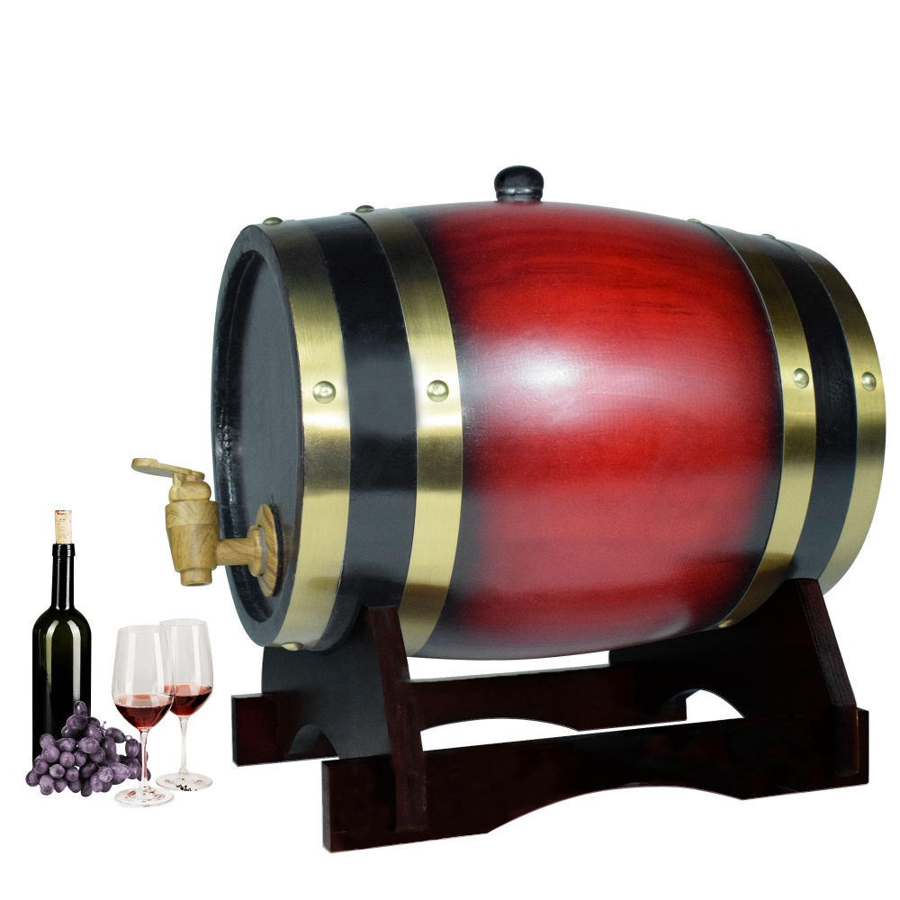 Whiskey Barrel Dispenser Oak A - Wine Beer Spirit review and price