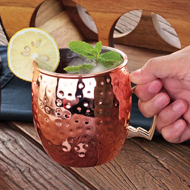1-6PCS Cocktail Wine Cup Mosco - Wine Beer Juice review and price