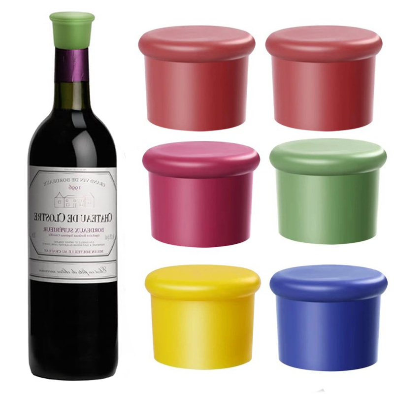 1/5pcs Wine Stoppers Reusable  - Wine Beer Spirits review and price