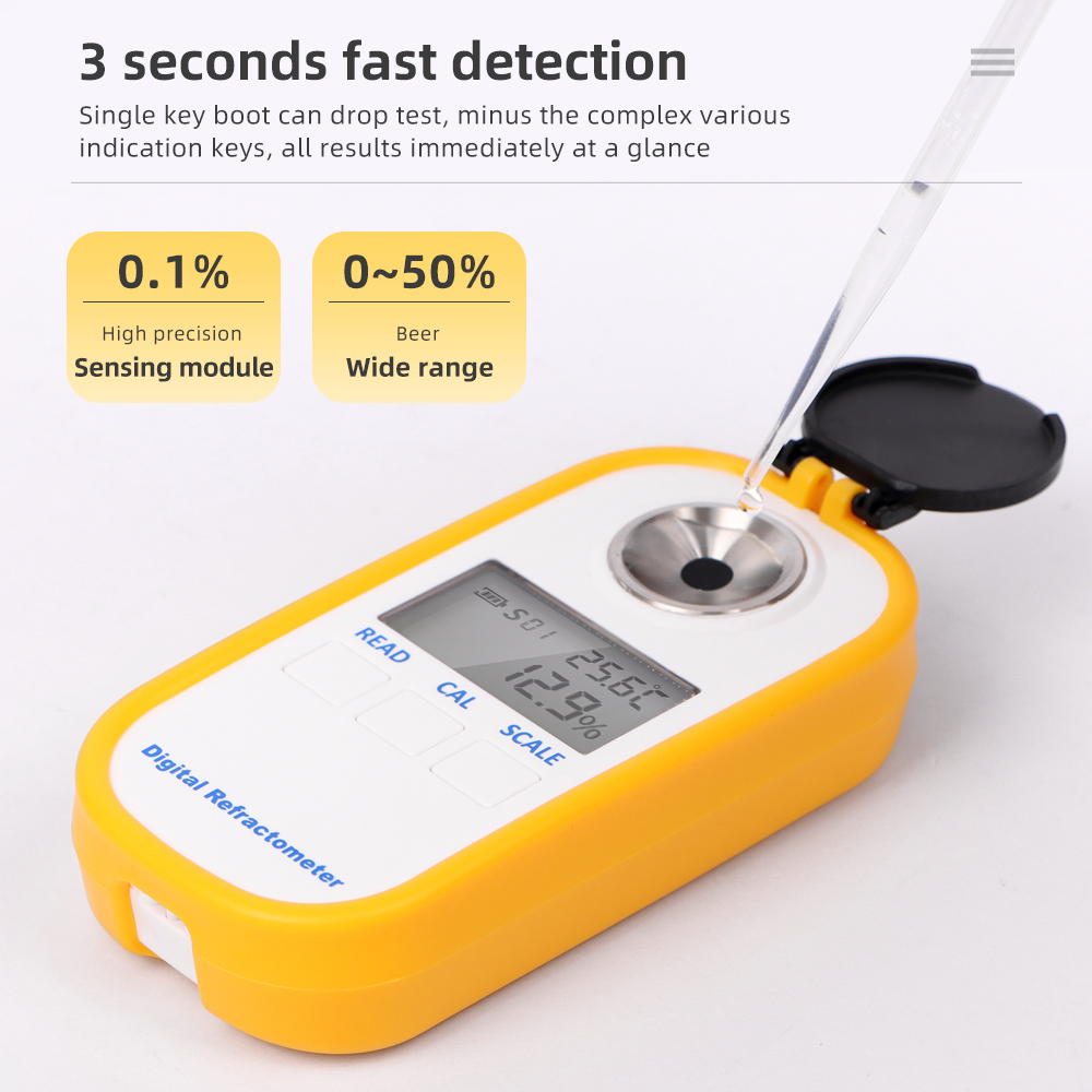 Digital Alcohol Refractometer  - Wine Beer Spirits review and price