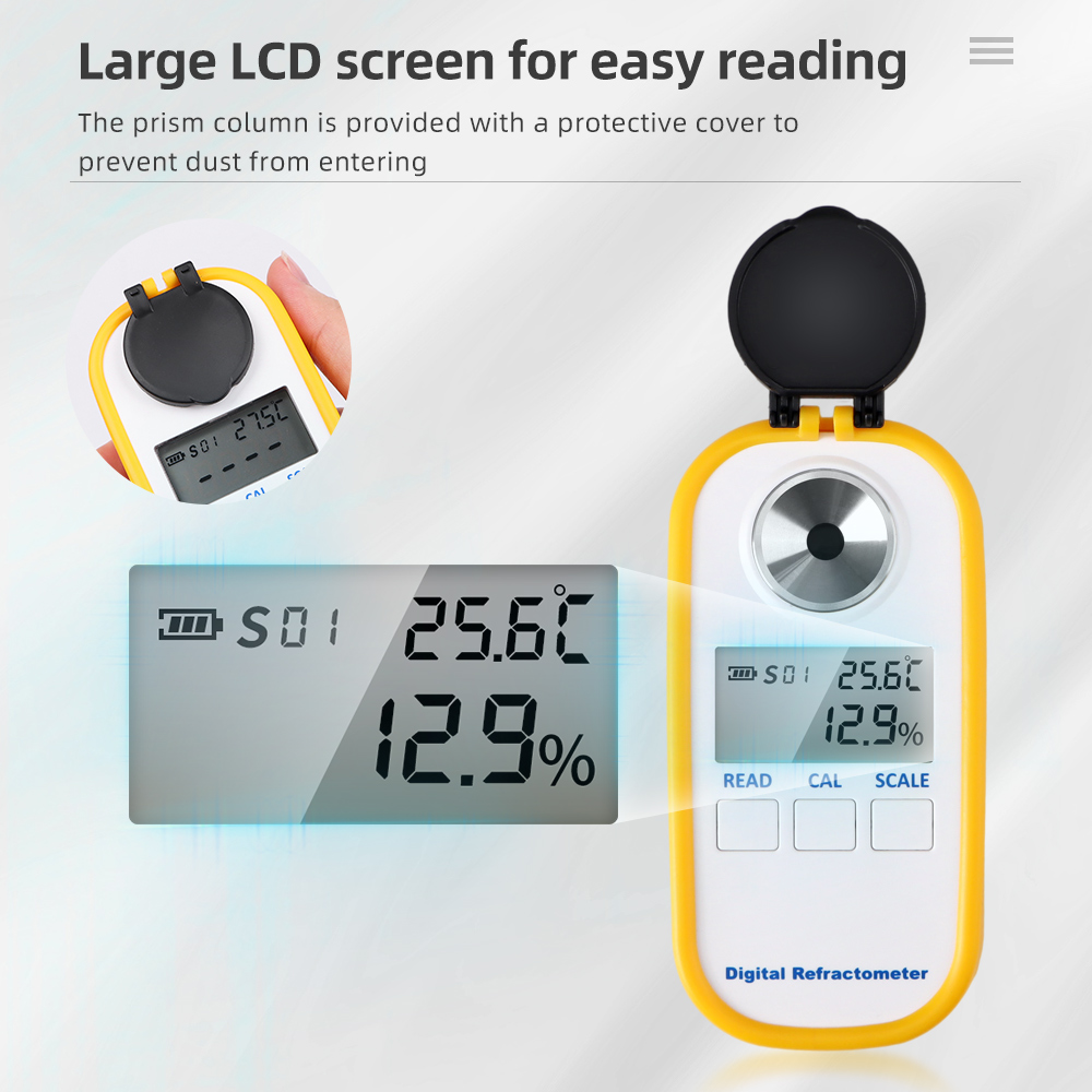 Digital Alcohol Refractometer  - Wine Beer Spirits review and price