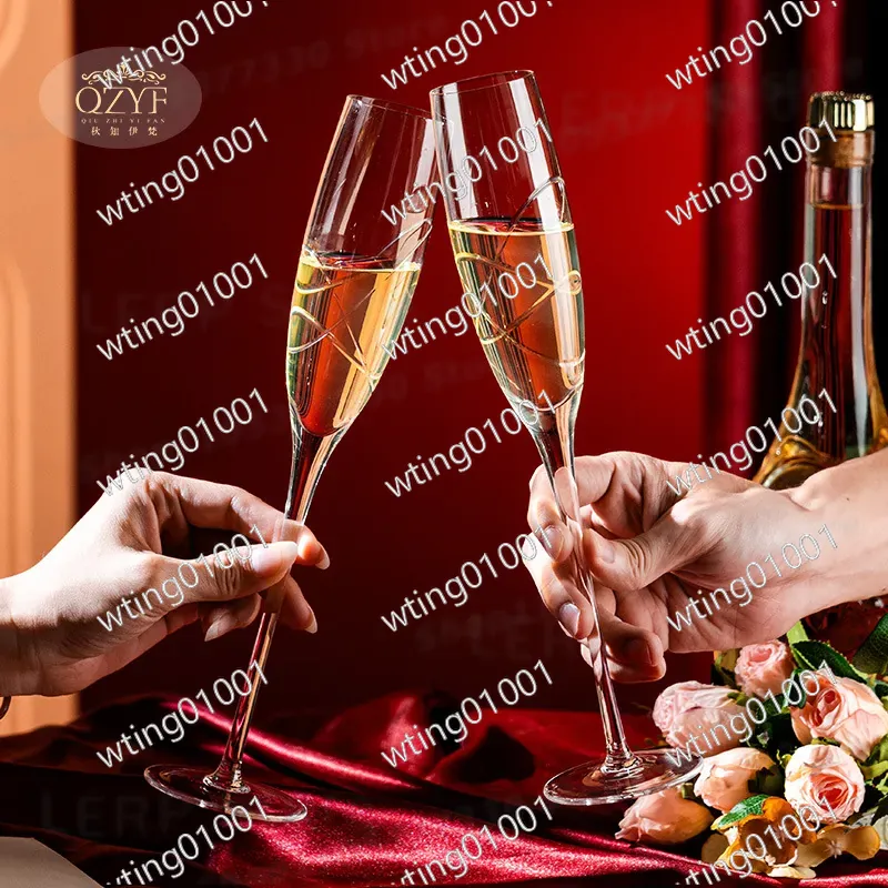 for QZYF Qiuzhi Yifan Hand Car - Champagne Flute Pair review and price