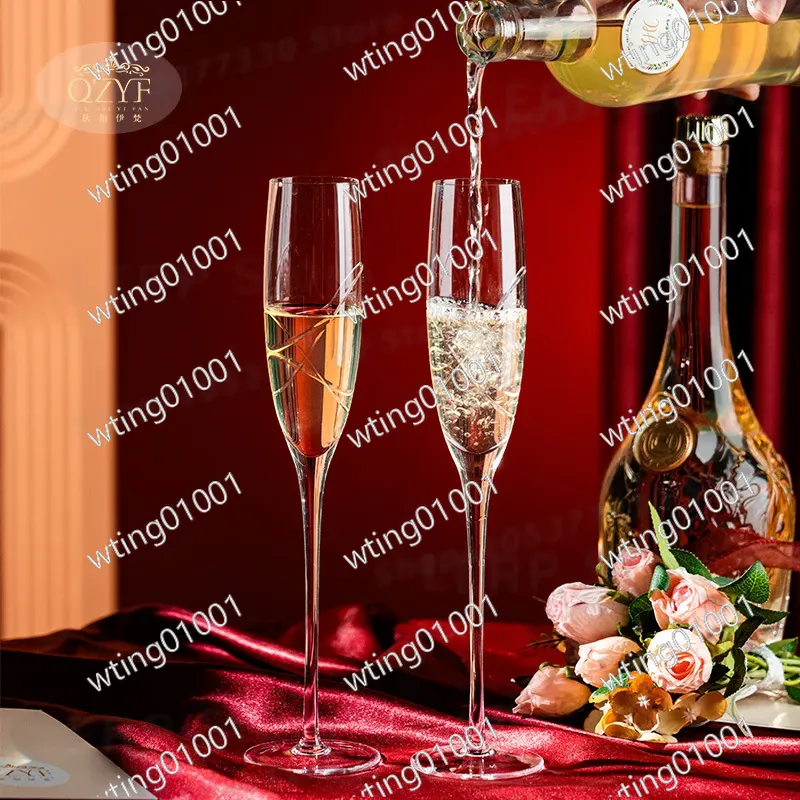 for QZYF Qiuzhi Yifan Hand Car - Champagne Flute Pair review and price