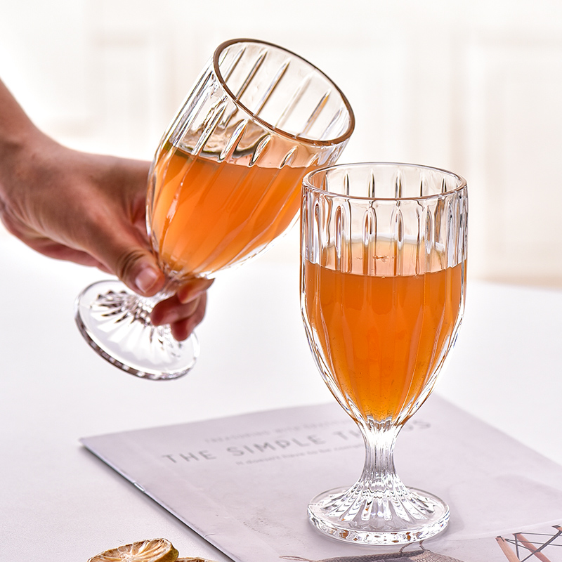Large Capacity Glass Cup Champ - Wine Beer Foot review and price