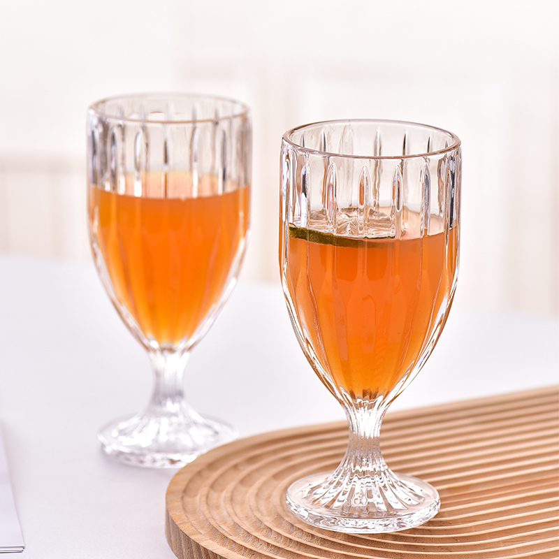 Large Capacity Glass Cup Champ - Wine Beer Foot review and price
