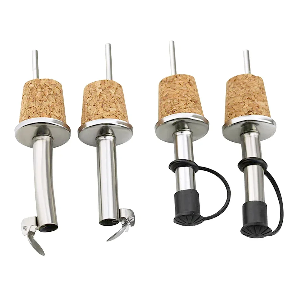 1PC Red Wine Cork Pourer Stain - Wine Beer Spirits review and price