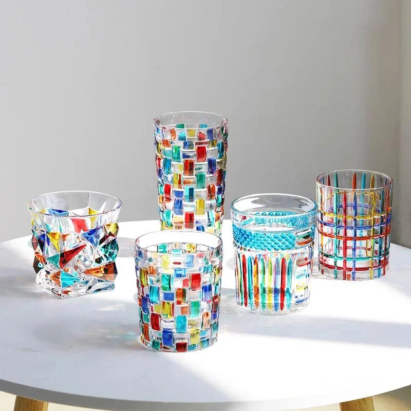Colorful Whisky Crystal Cup It - Wine Beer Tasting review and price