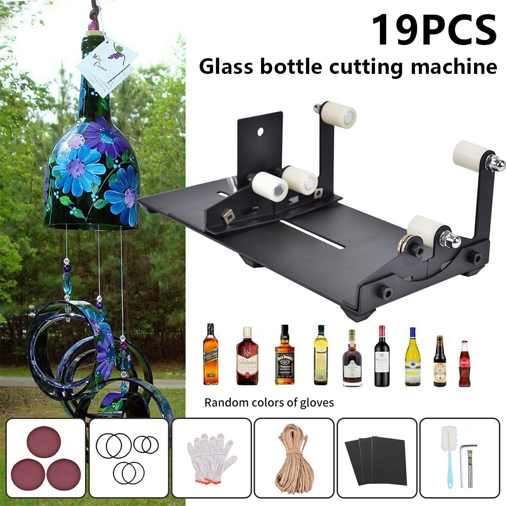 19Pcs Glass Bottle Cutter Tool - Wine Beer Spirits review and price