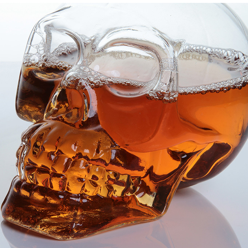 Creative Skull Head Decanter C - Wine Beer Spirits review and price