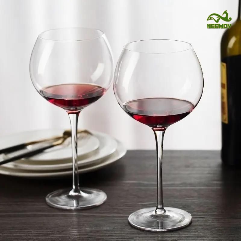 Middle Aged Tulip Painted Glas - Wine Beer Foot review and price