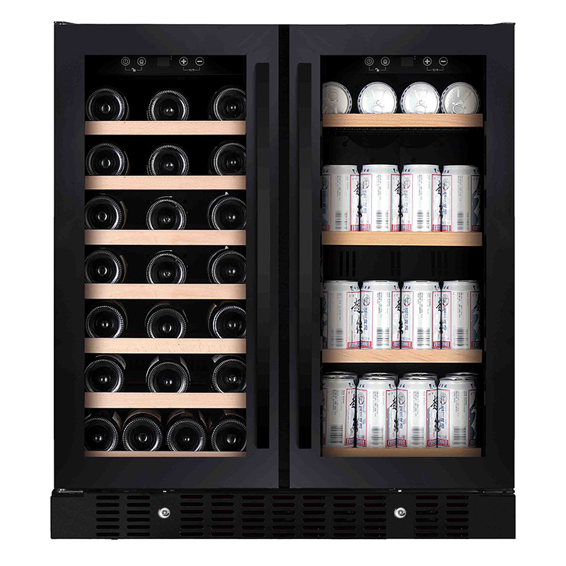 176L Glass Door Drink Fridge U - Wine And Beer Undercounter Fridge review and price