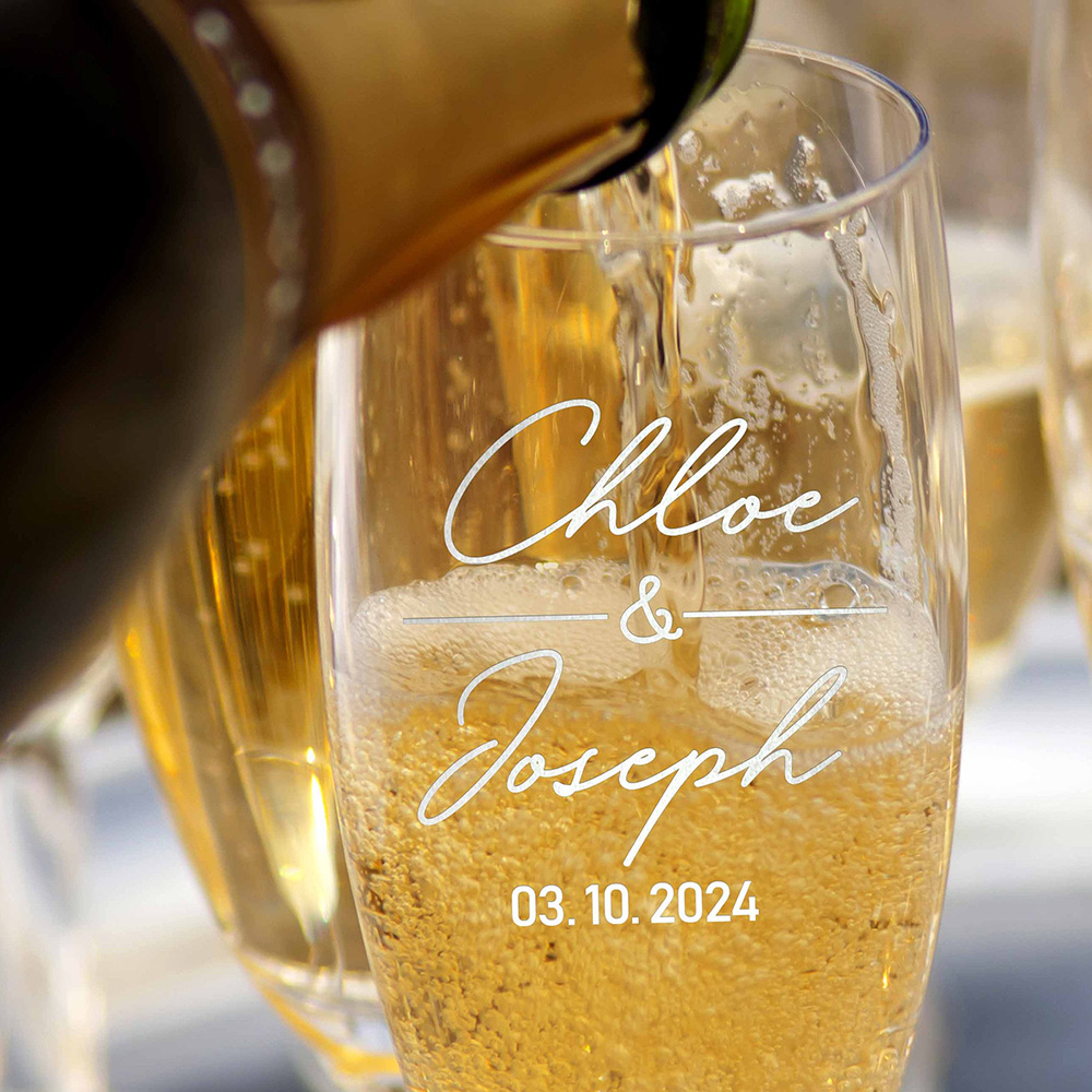 Personalizedd Set of 2 Champag - Champagne Flute Pair review and price