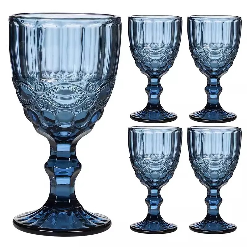 High Foot Color Crystal Glass  - Wine Beer Foot review and price