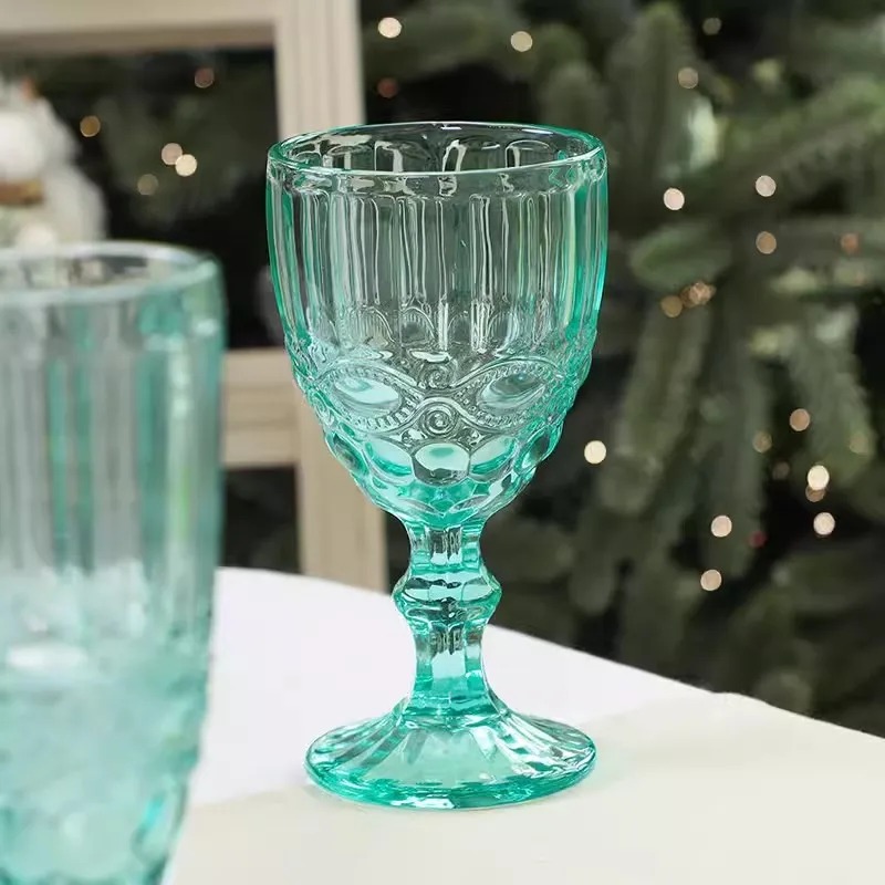 High Foot Color Crystal Glass  - Wine Beer Foot review and price