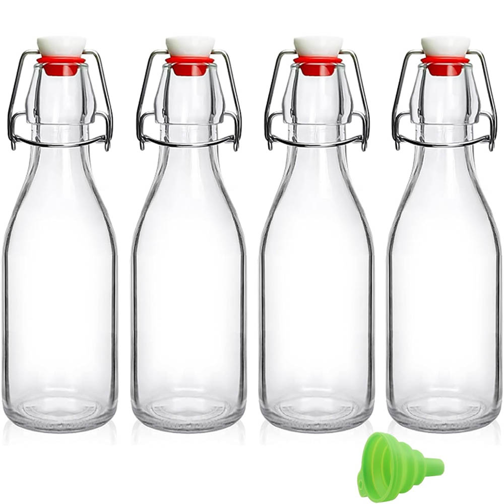 Swing Top Glass Bottles 8.5oz, - Wine Beer Spirits review and price