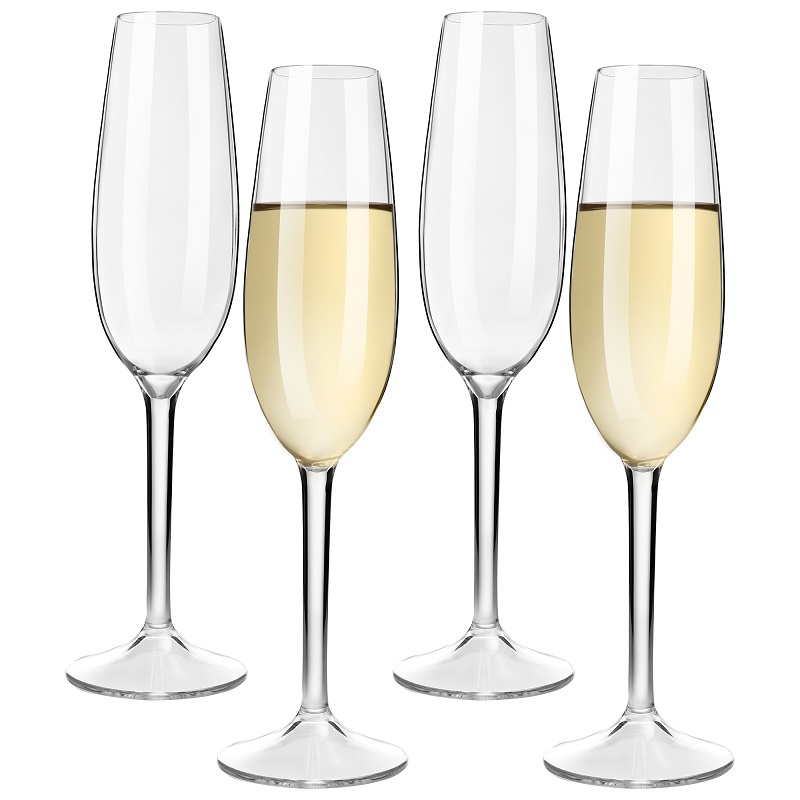 MICHLEY 2/4 pcs Unbreakable Ch - Champagne Flute Pair review and price