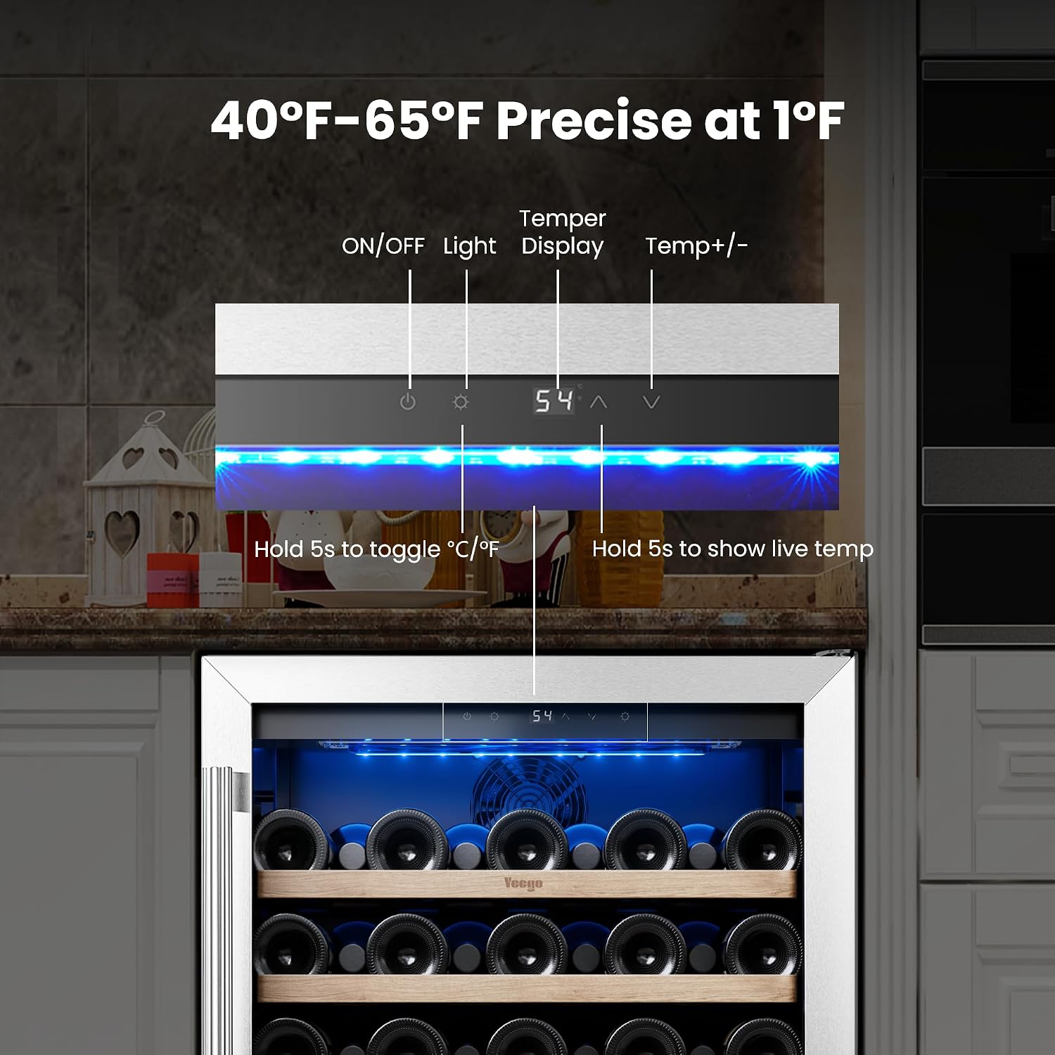 Yeego Wine Fridge Cooler - 24  - Wine And Beer Undercounter Fridge review and price