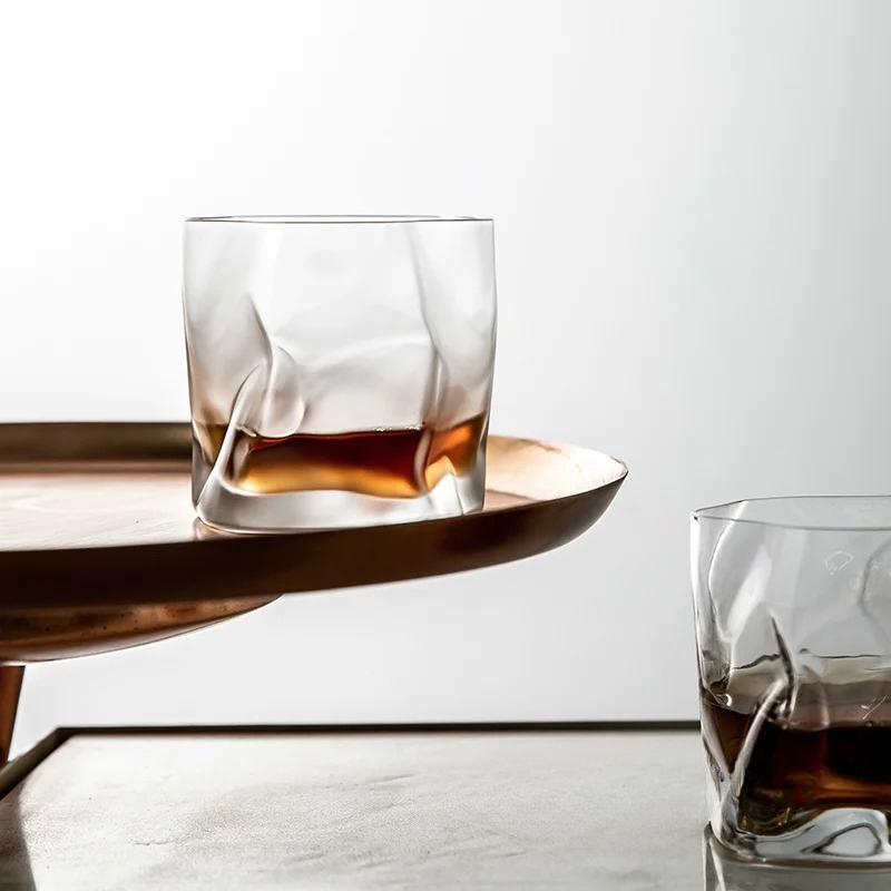 Irregular Whiskey Crystal Cup  - Wine Beer Tasting review and price