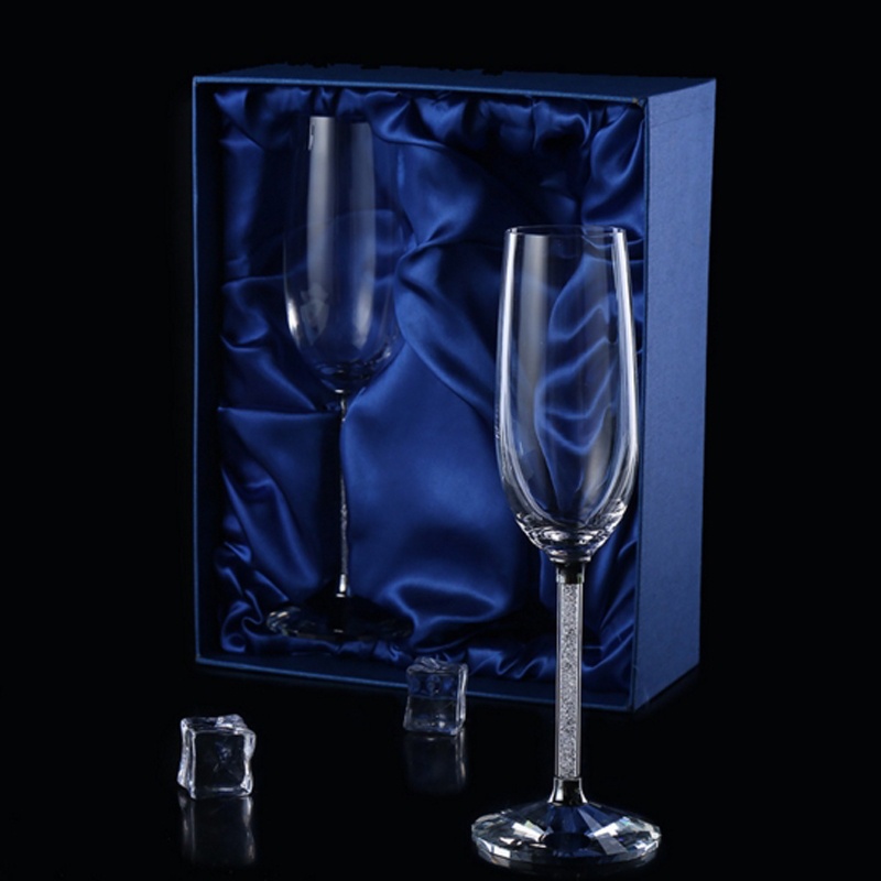 Creative Wedding Wine Glass cu - Champagne Flute Pair review and price