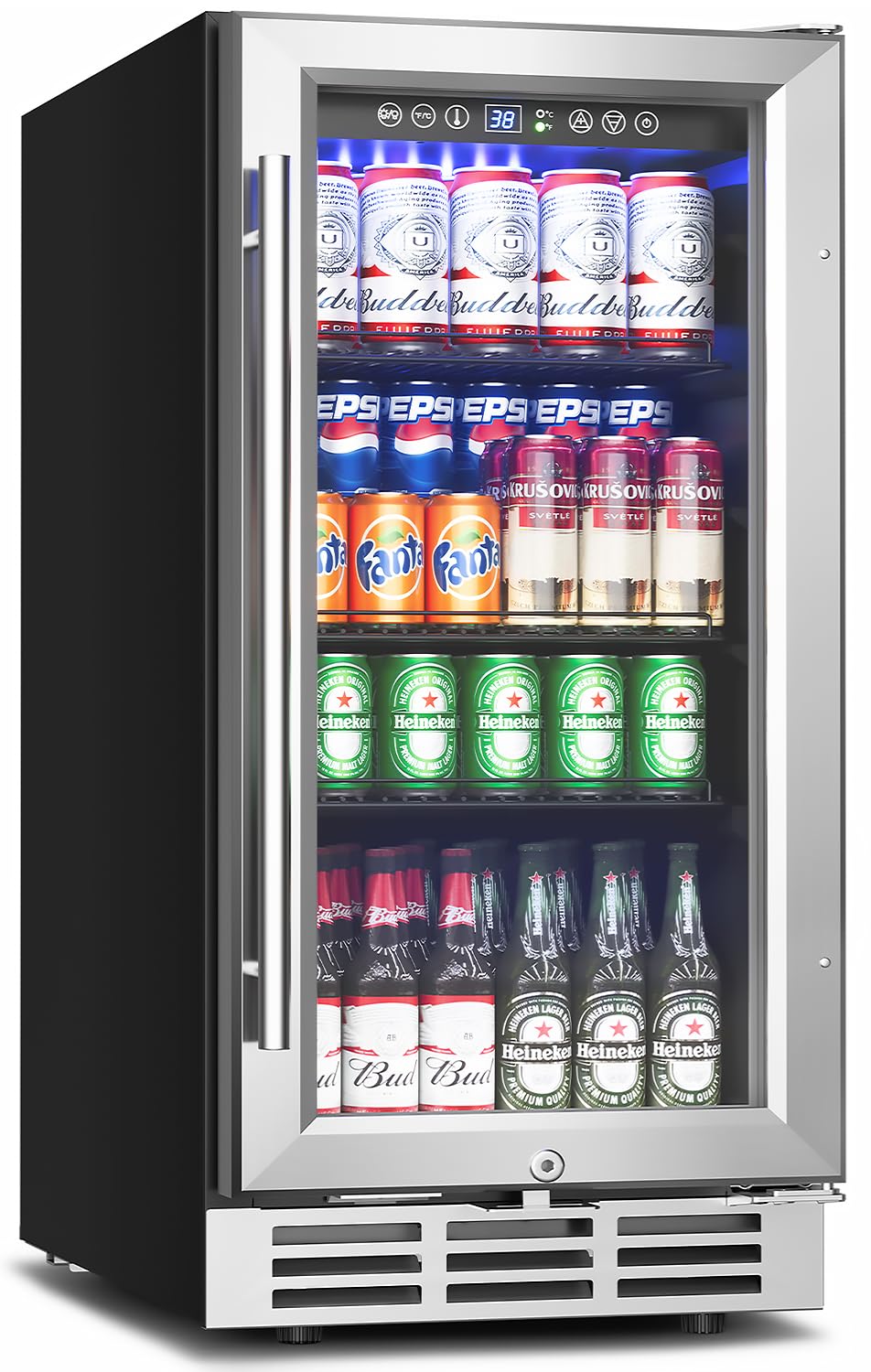 15 Inch Under Counter Beverage - Wine And Beer Undercounter Fridge review and price