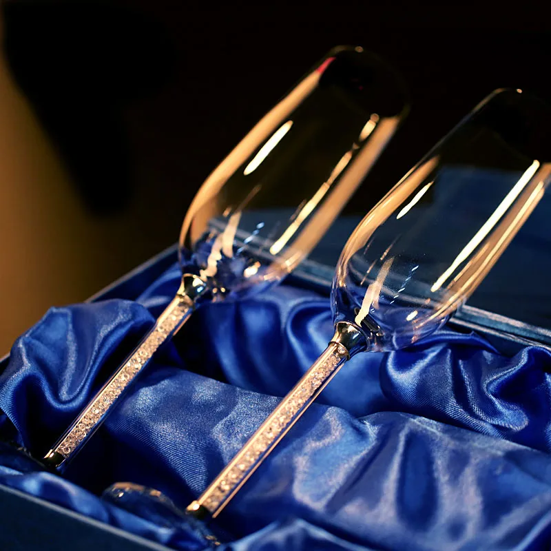 Creative Wedding Wine Glass, U - Champagne Flute Pair review and price