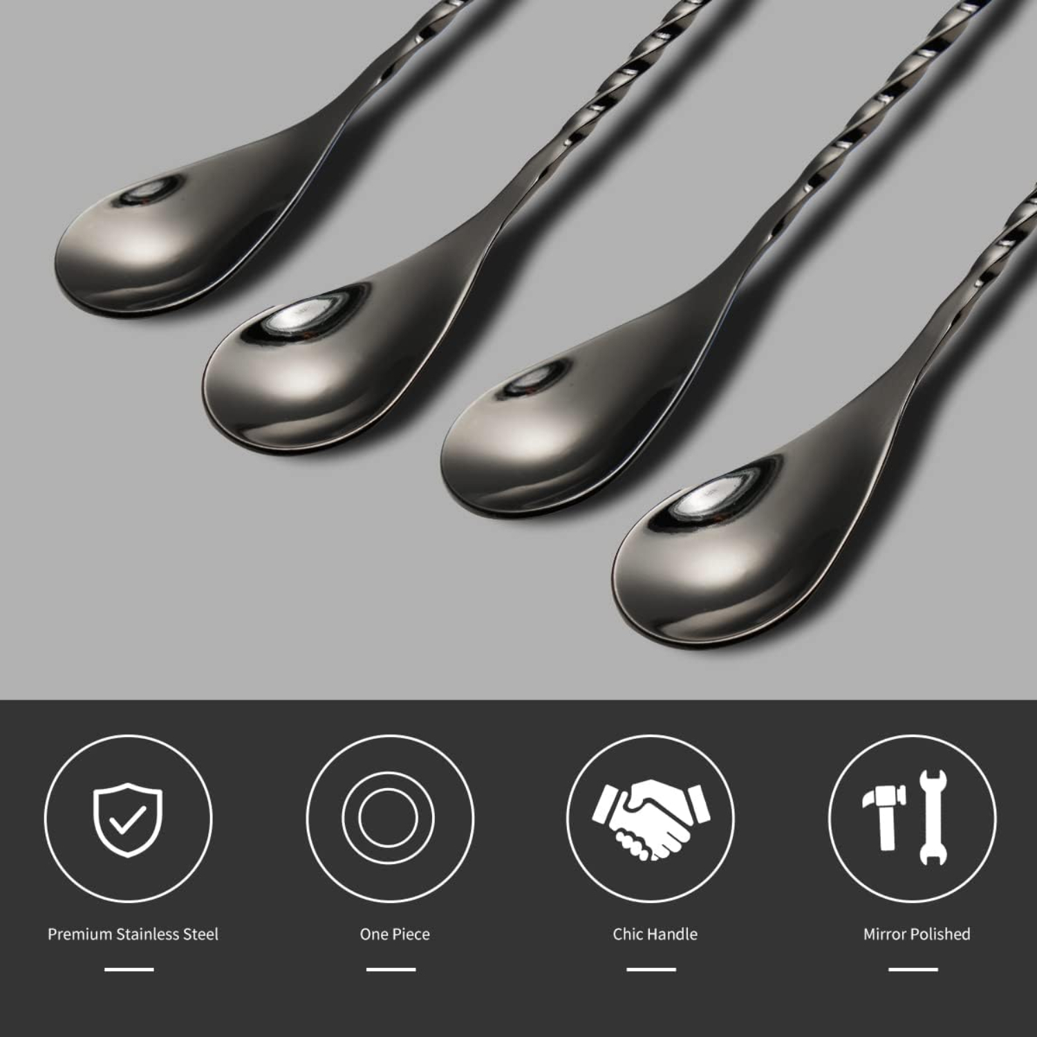 Cocktail Spoon Set of 2 - 12 I - Wine X Beer review and price