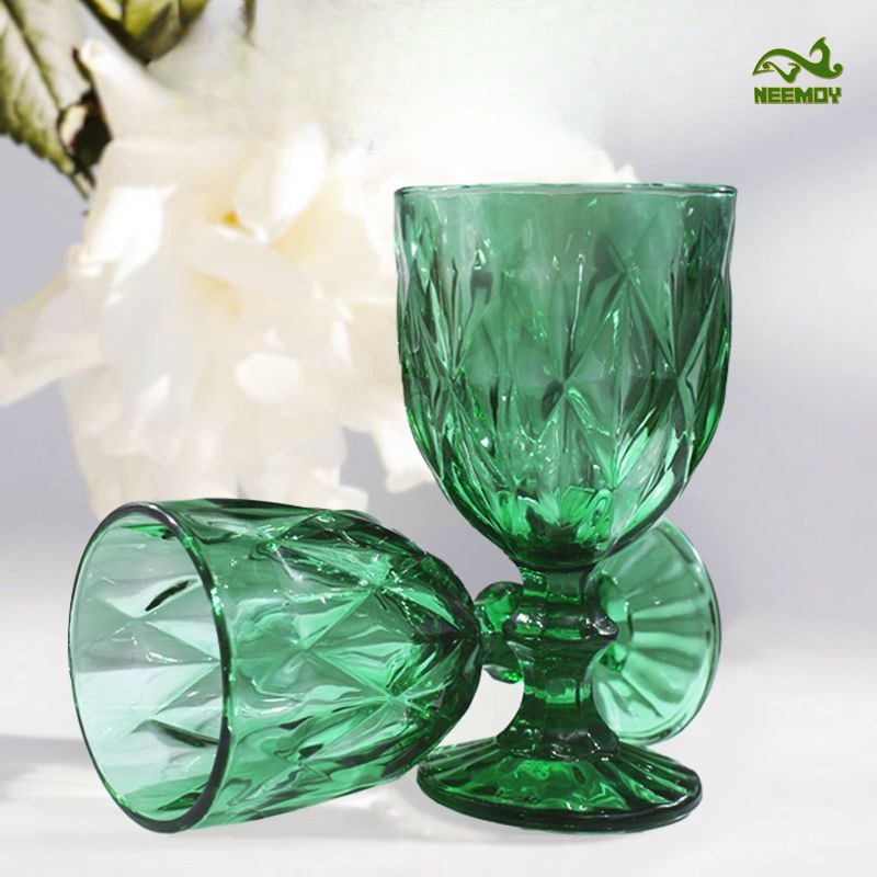 Green Engraved Relief High Foo - Wine Beer Foot review and price