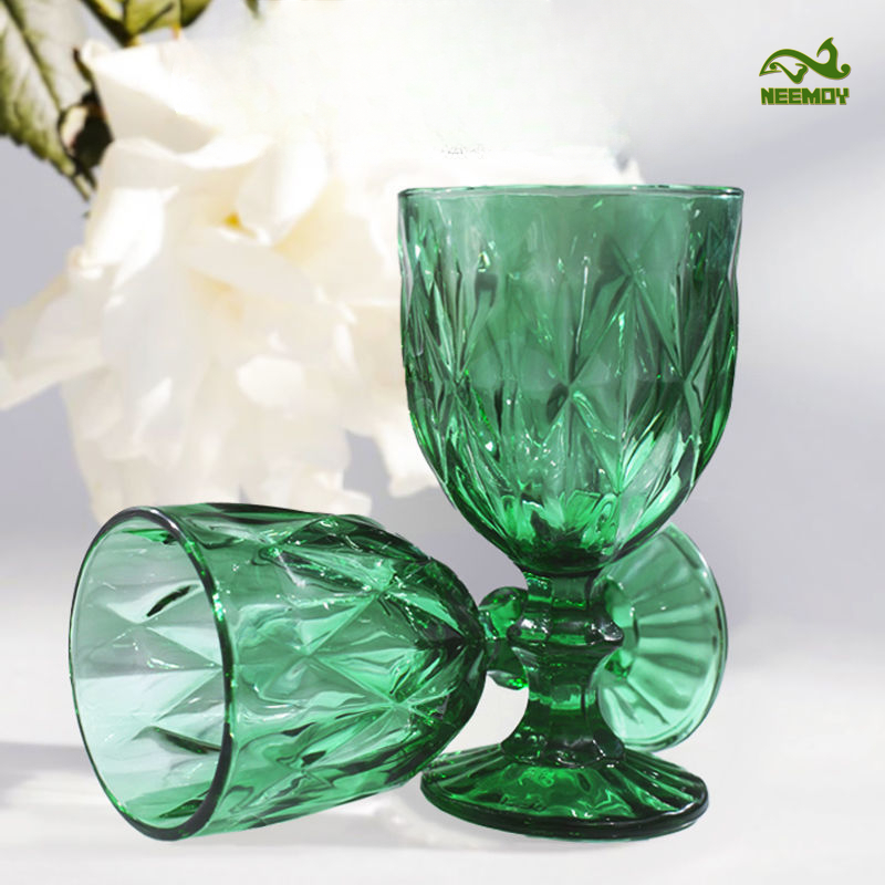 Green Engraved Relief High Foo - Wine Beer Foot review and price
