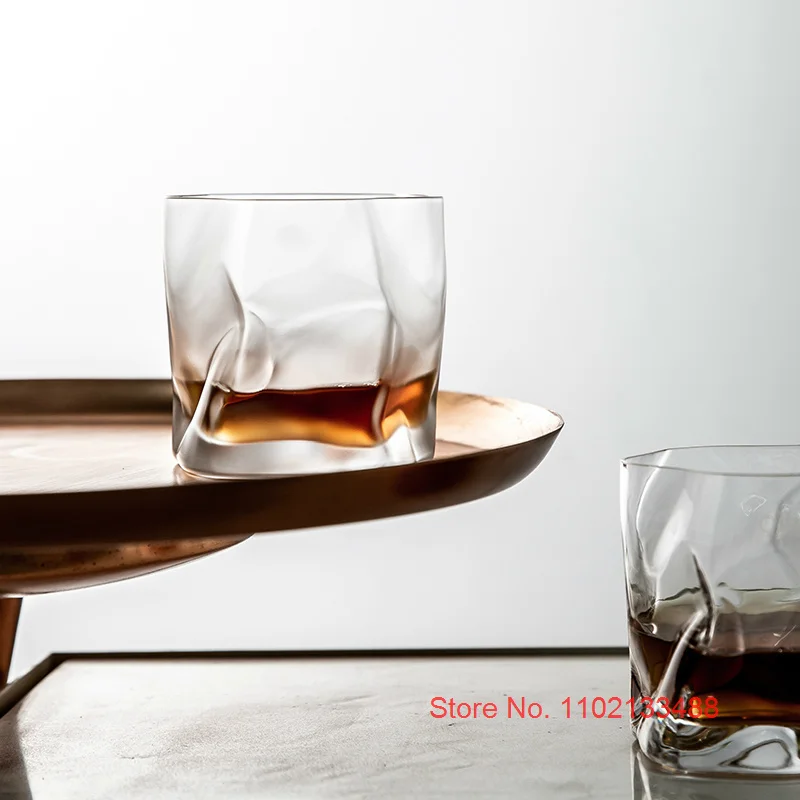 Irregular Whiskey Crystal Cup  - Wine Beer Tasting review and price