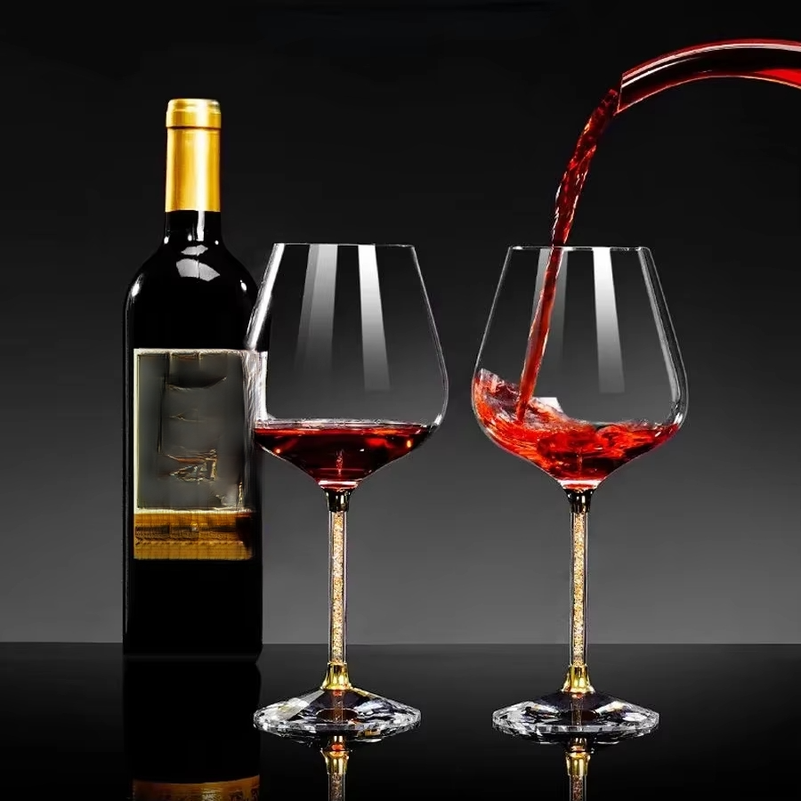 2pcs Light Luxury High-end Cry - Champagne Flute Pair review and price